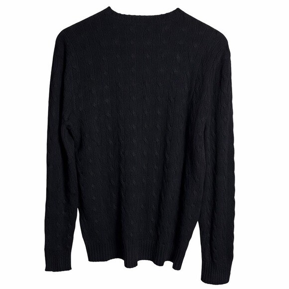 black sweater